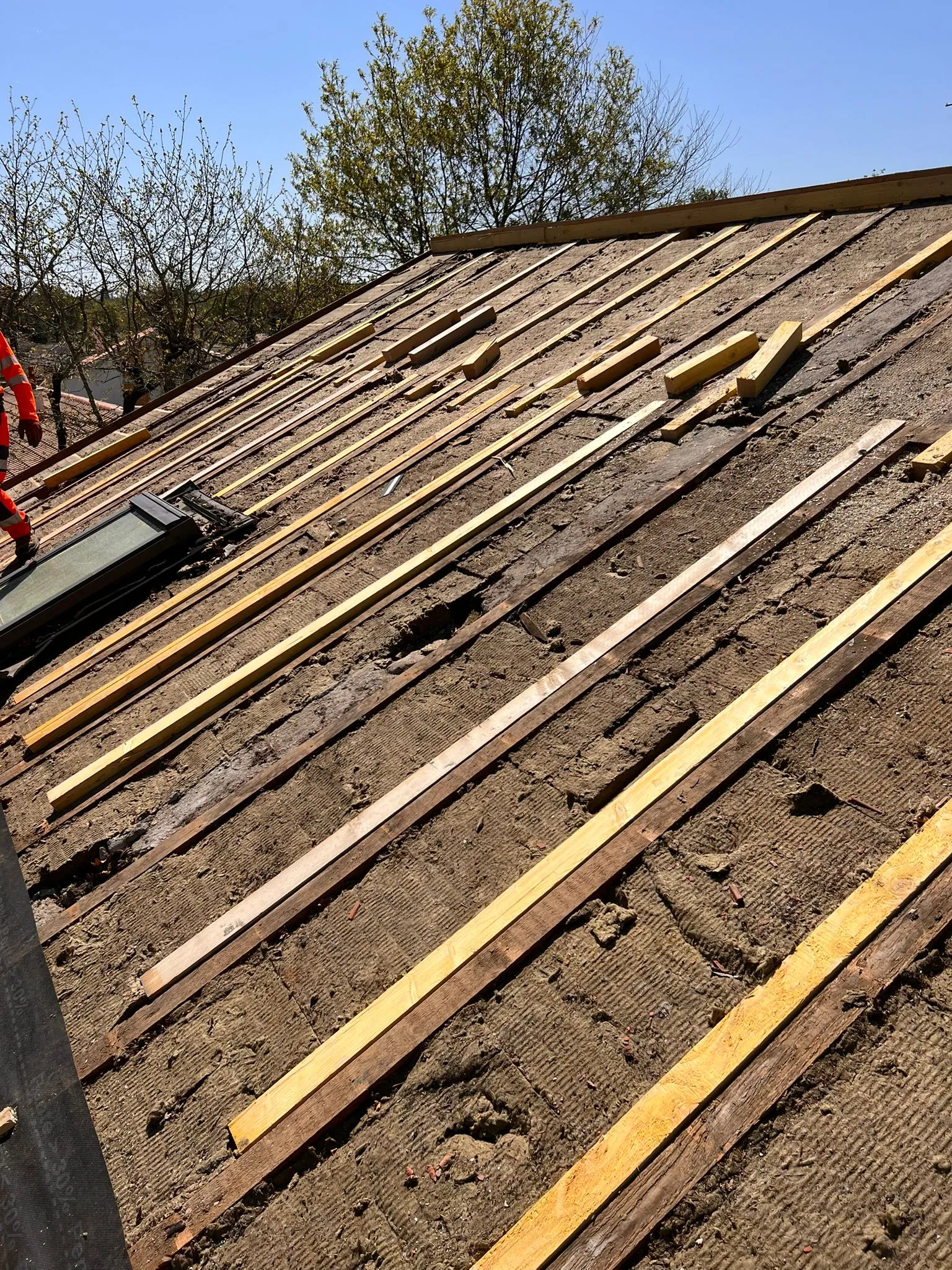Chantier de couverture en Charente-Maritime