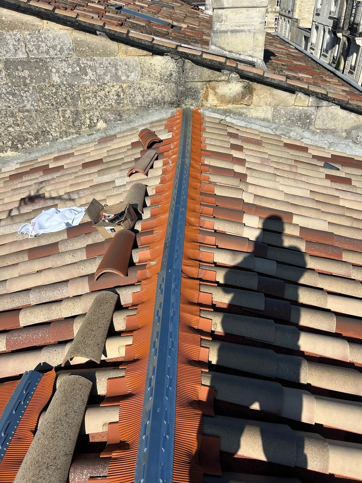 Chantier de couverture en Charente-Maritime