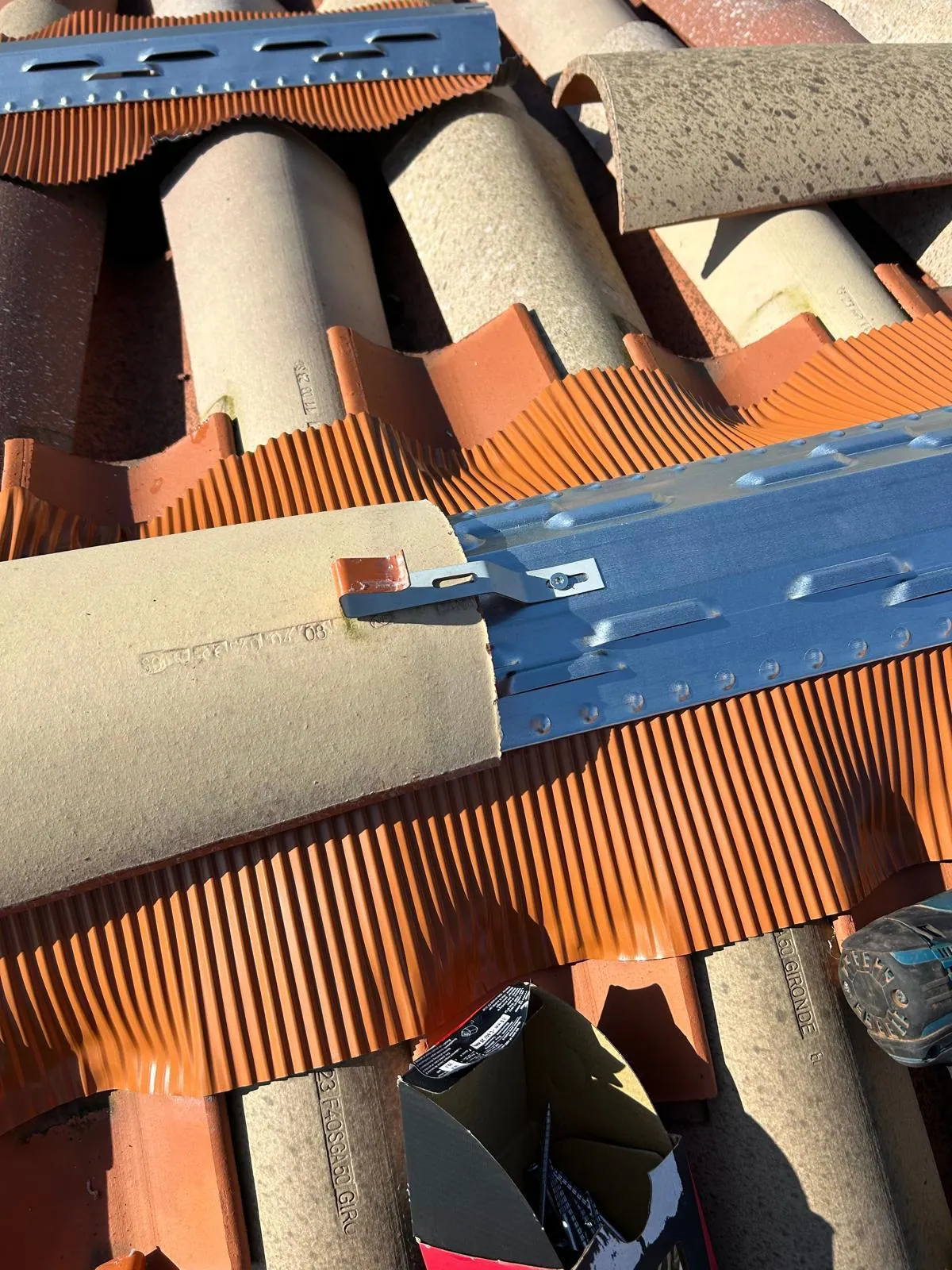 Chantier de couverture en Charente-Maritime